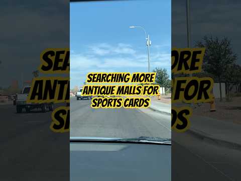 This is one of the best antique malls in Arizona. #sportscards #youtube #shorts #reels #vintage