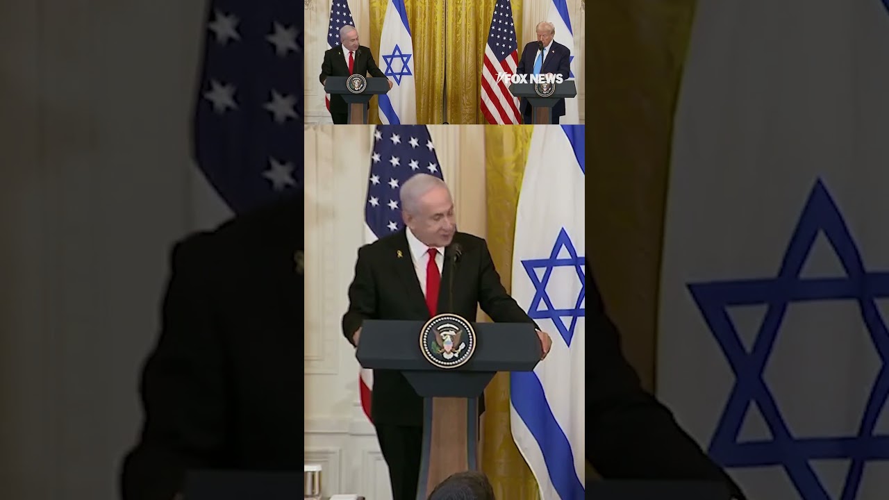 Trump and Netanyahu hold White House press conference