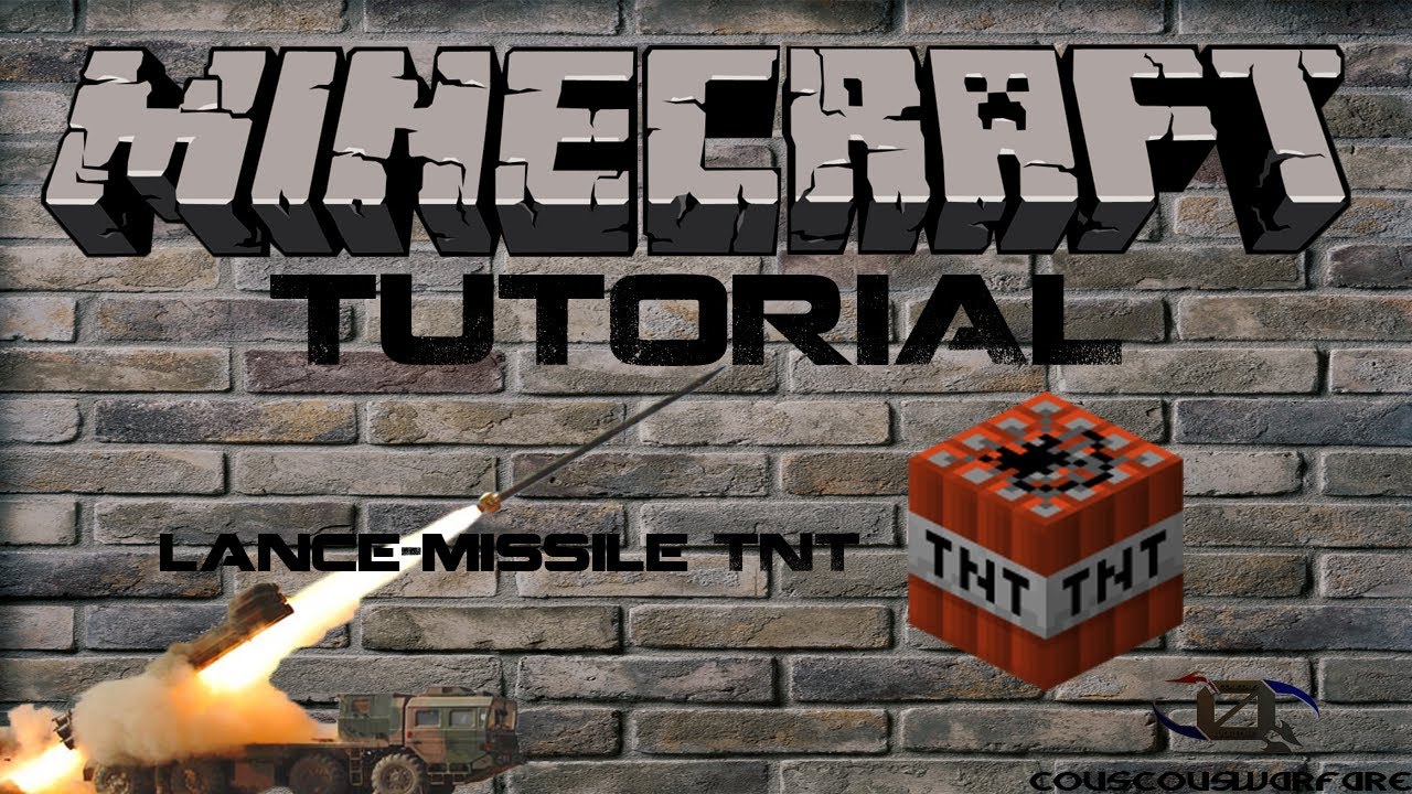 French L Tutorial Minecraft L Comment Faire Un Lance Missile Tnt Sur