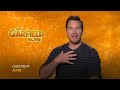 Chris Pratt on Garfield, food and life skills  - 01:53 min - News - Video