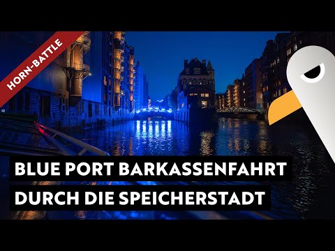 Blue Port 2025 - Barkassenfahrt durch die erleuchtete Speicherstadt (mit besonderem Horn)