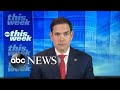 Federal response to Hurricane Ian very positive ‘from day 1’: Sen. Marco Rubio l ABCNews