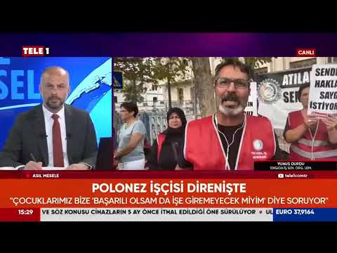 POLONEZ İŞÇİSİ NÖBETİNE DEVAM EDİYOR – 18.09.2024 – TELE 1