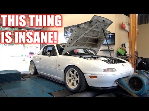 SR20 MIATA MAKES BIG POWER!