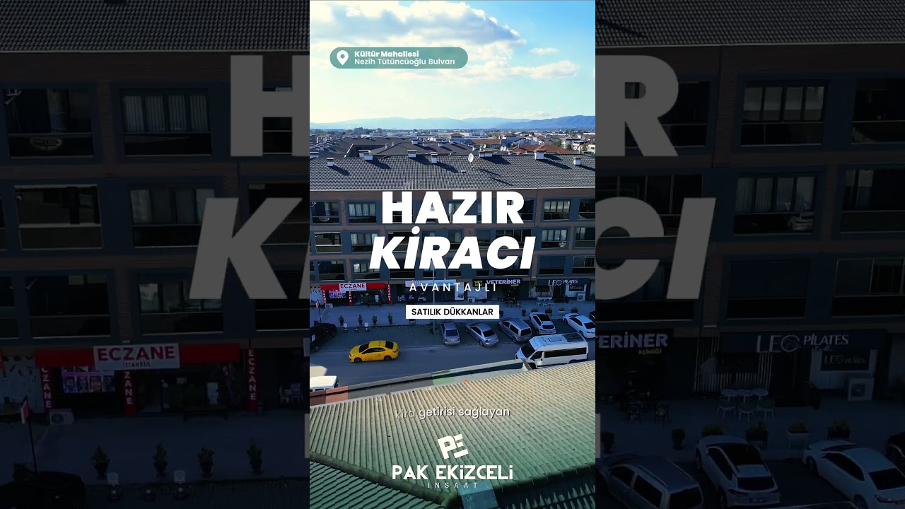 Satılık Kiracılı Dükkanlar