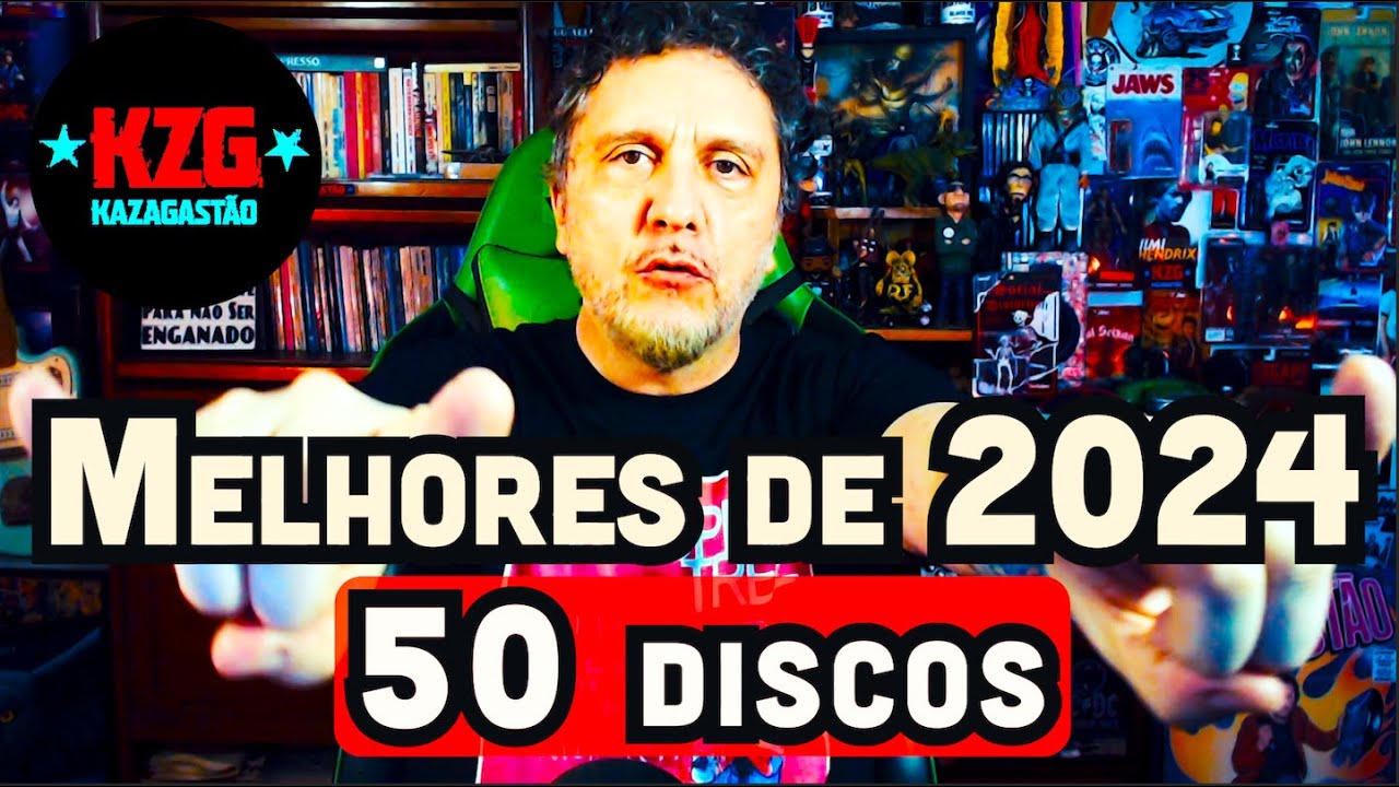 GASTÃO MOREIRA ELEGE os 50 MELHORES DISCOS de 2024 ⭐️