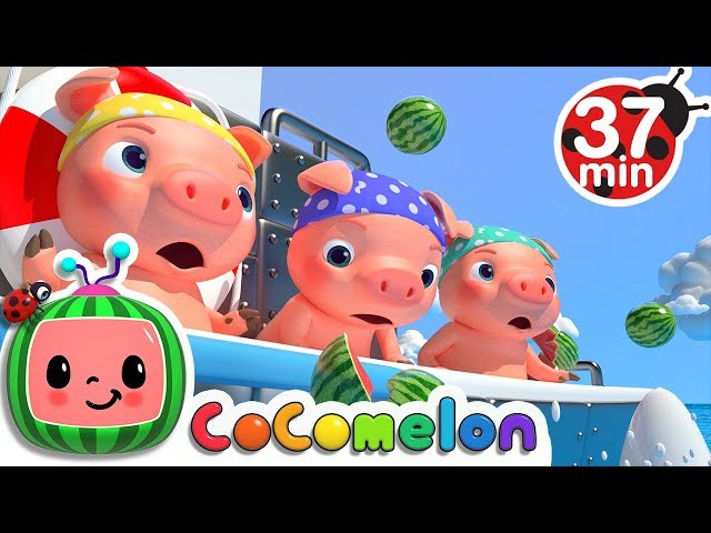 Three Little Pigs 2 (The Big Ship Sails on the Alley Alley Oh) | +More Nursery Rhymes - CoCoMelon