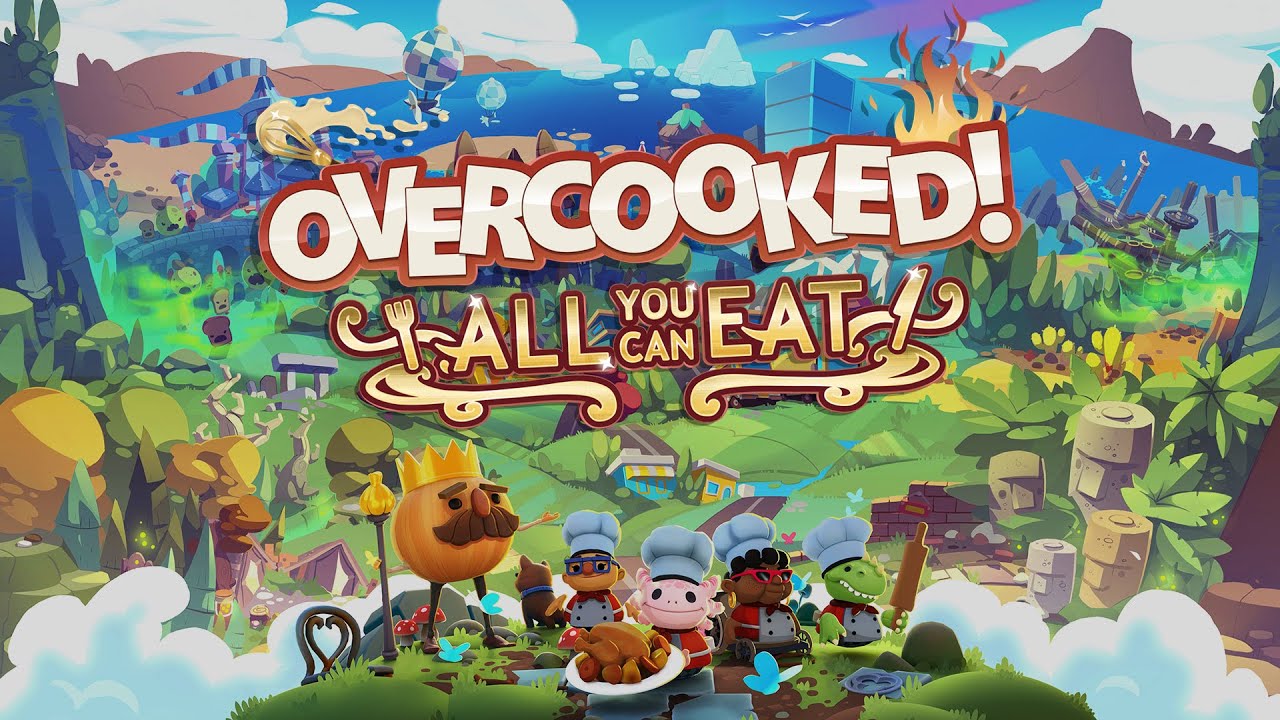 Overcooked All you Can Eat DLCs Com a Luany