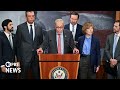 WATCH LIVE: Schumer and Senate Democrats hold briefing as GOP-led House passes partial budget bill