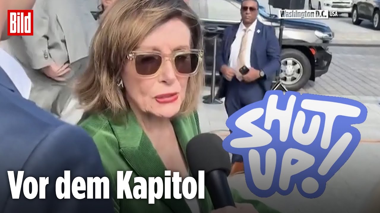 „Shut up“: Nancy Pelosi platzt der Kragen