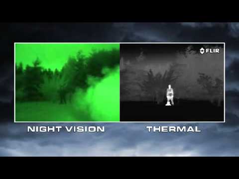 Night Vision versus Thermal Imaging - YouTube