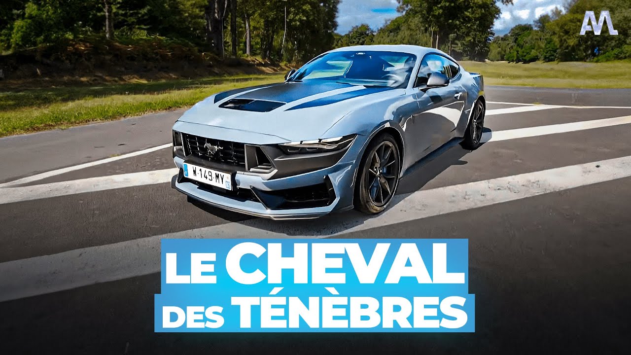 On a testé le Ford Mustang Dark Horse, le cheval des ténèbres 🔥