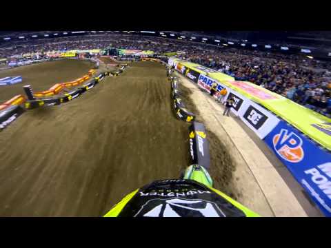 GoPro HD: Ryan Villopoto Main Event 2013 Monster Energy Supercross from Indianapolis 