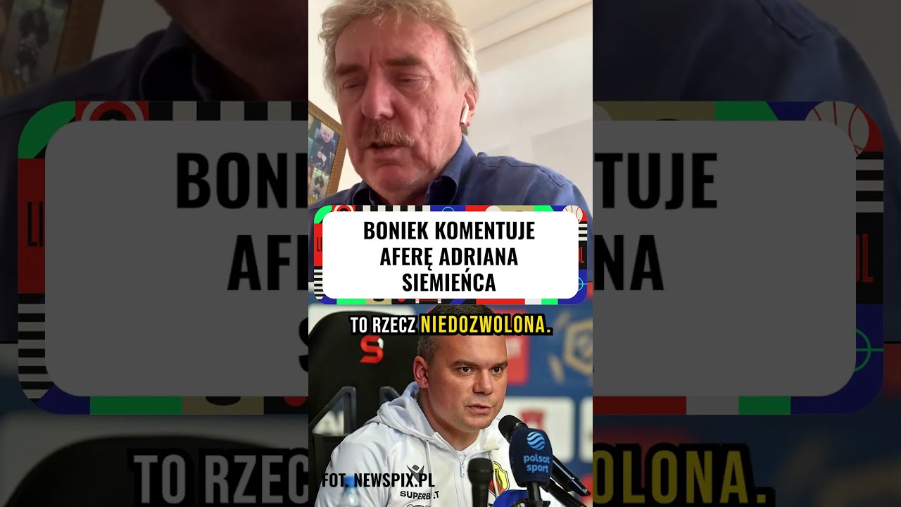 Boniek o aferze z trenerem siemieńcem #shorts