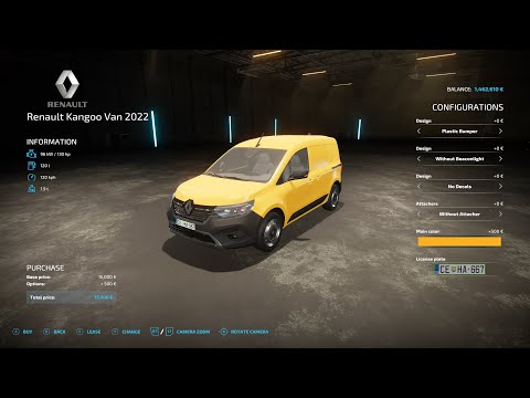 Renault Kangoo Van 2022 v1.0.0.0