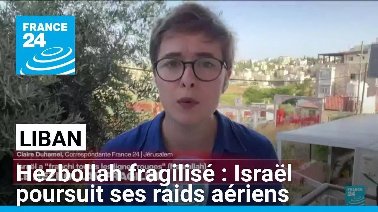 Hezbollah fragilisé : une "partie de la population israélienne semble rassurée" • FRANCE 24