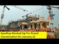 Ayodhya  Decked Up For Grand Consecration On January 22 | Newsx