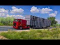 INTERNACIONAL EDIT BR Truck + Big Livestock Trailer Mod 1.40