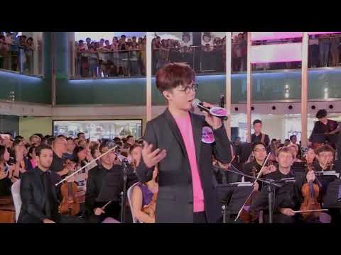 張敬軒 Music in Town 2017 閉幕演奏會 (from 沙田新城市) 騷靈情歌/酷愛/青春常駐/櫻花樹下