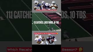 Top 5 Receiving Season’s In Dallas Cowboys History 🏈 🔥
