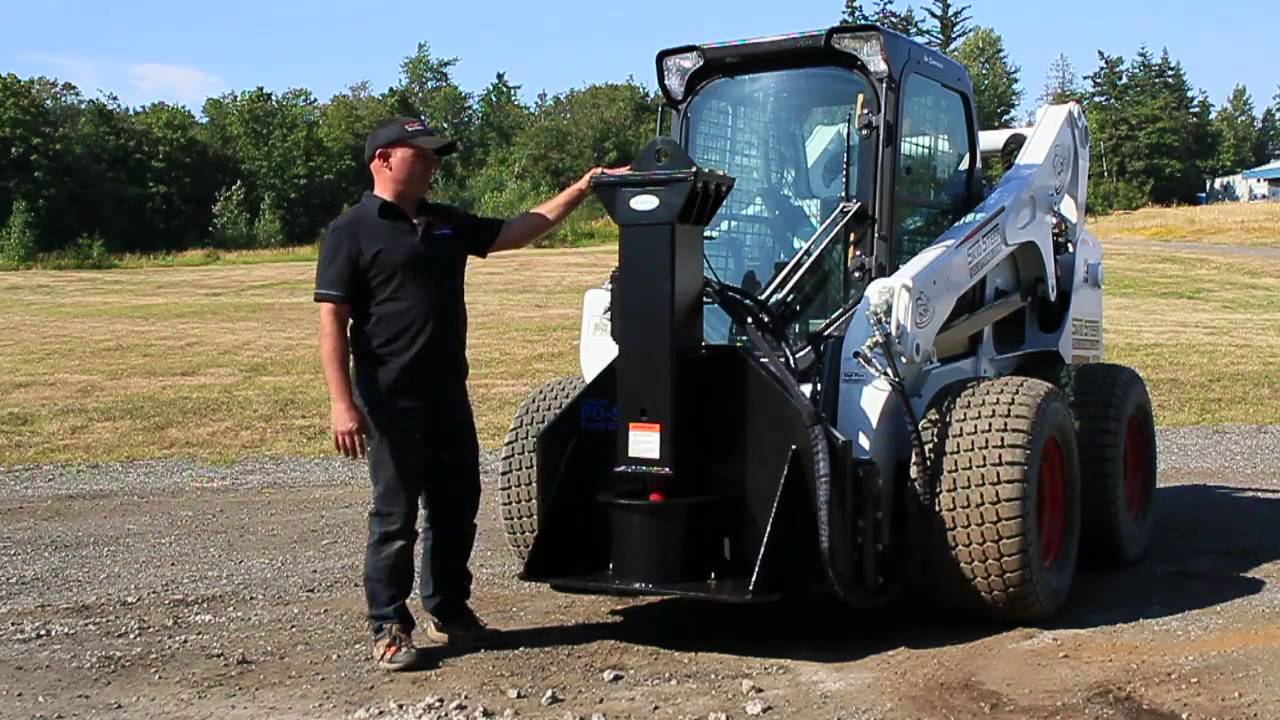 PD-550 Post Pounder Attachment for Skid Steer Loader - Introduction