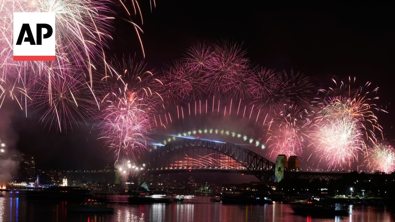 Sydney New Year fireworks dazzle as Australia welcomes 2026