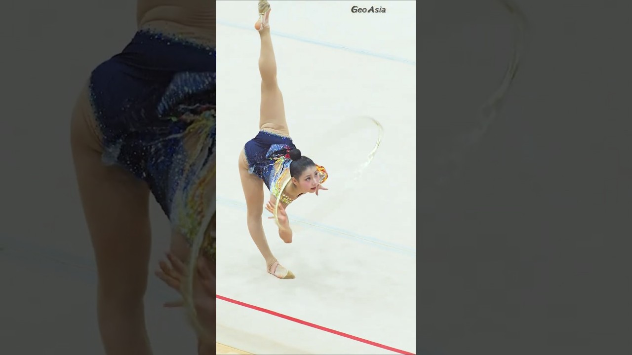 "실수해도 아름다운 리듬체조 후프" 조별아 #gymnastics #조별아 #sportstar #shorts