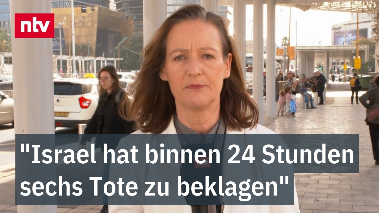 "Israel hat binnen 24 Stunden sechs Tote zu beklagen": Büchter zu Irans Gegenschlägen
