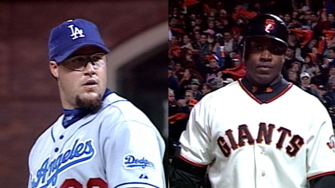 Barry Bonds Talks About Famous Eric Gagne At Bat.