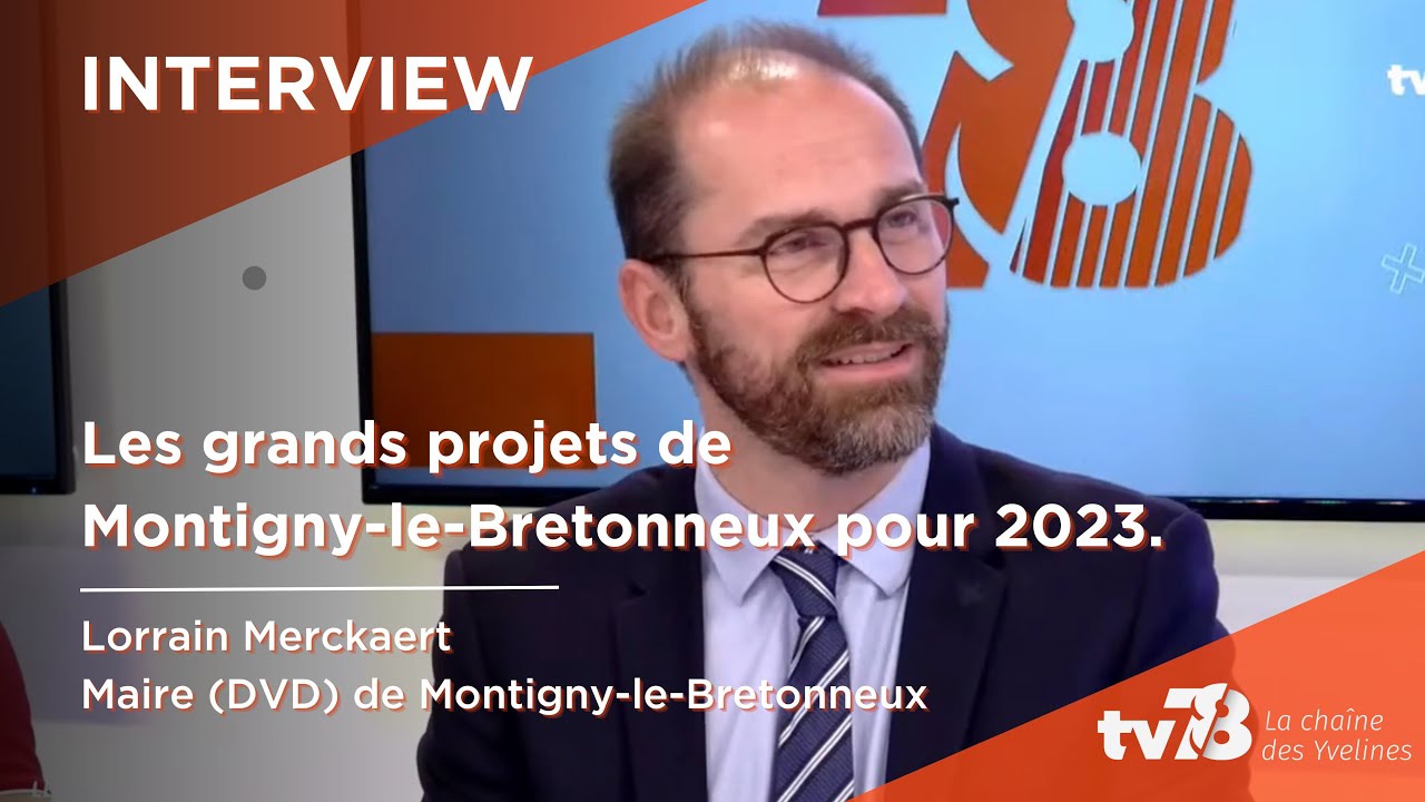 Les grands projets de Montigny-le-Bretonneux avec le maire (DVD) Lorrain Merckaert
