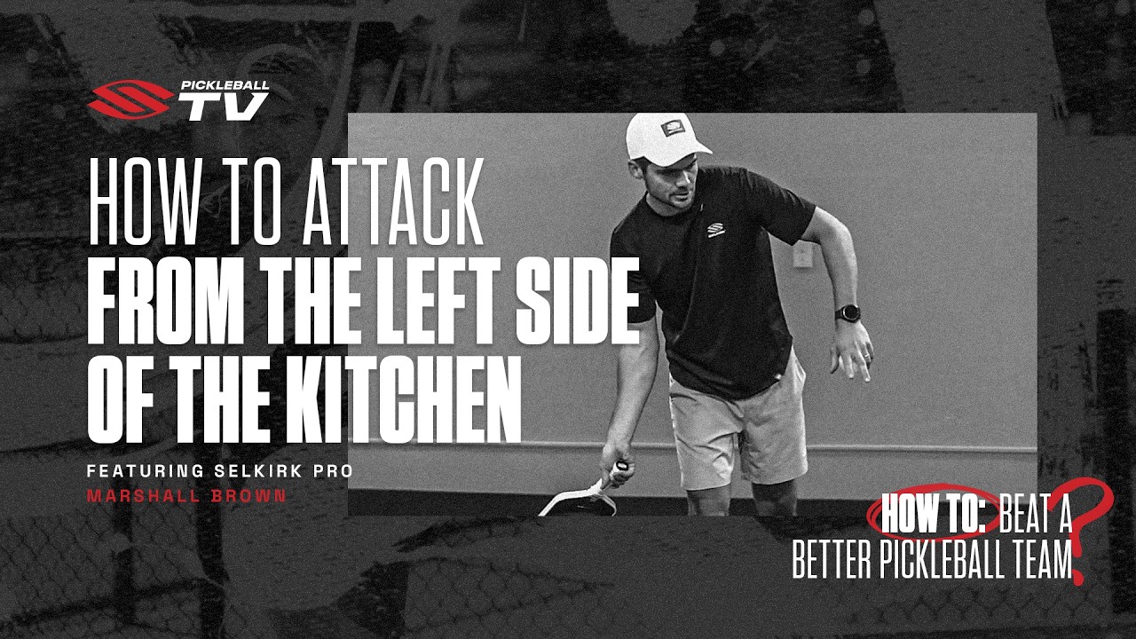 Left Side Secrets to Beat a Better Pickleball Team