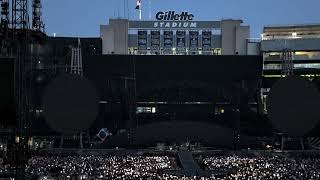 Coldplay opening at Gillette stadium foxboro MA.