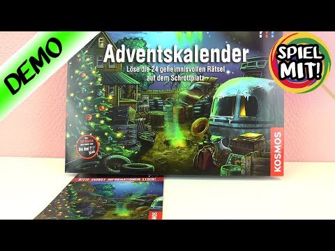 Drei Fragezeichen Adventskalender 2017 | Wir öffnen alle 24 Türchen | Fall lösen + Detektivzubehör