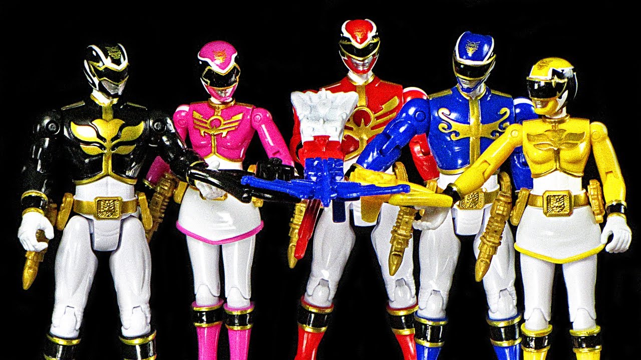 MEGAFORCE FIGURES! Power Rangers 2013 - YouTube