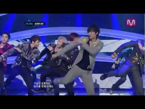 Super Junior(슈퍼주니어) - Sexy Free & Single 120712 Mcountdown
