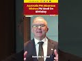 Australia PM Albanese Wishes PM Modi On Birthday #shorts  - 00:21 min - News - Video