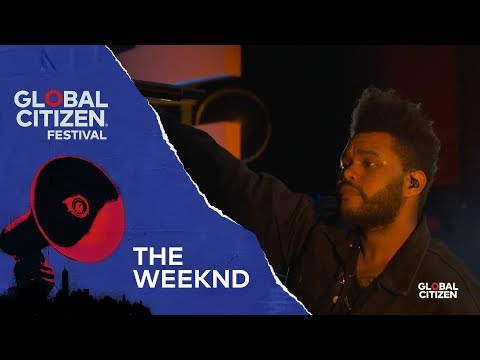 The Weeknd Performs Call Out My Name | Global Citizen Festival NYC 2018