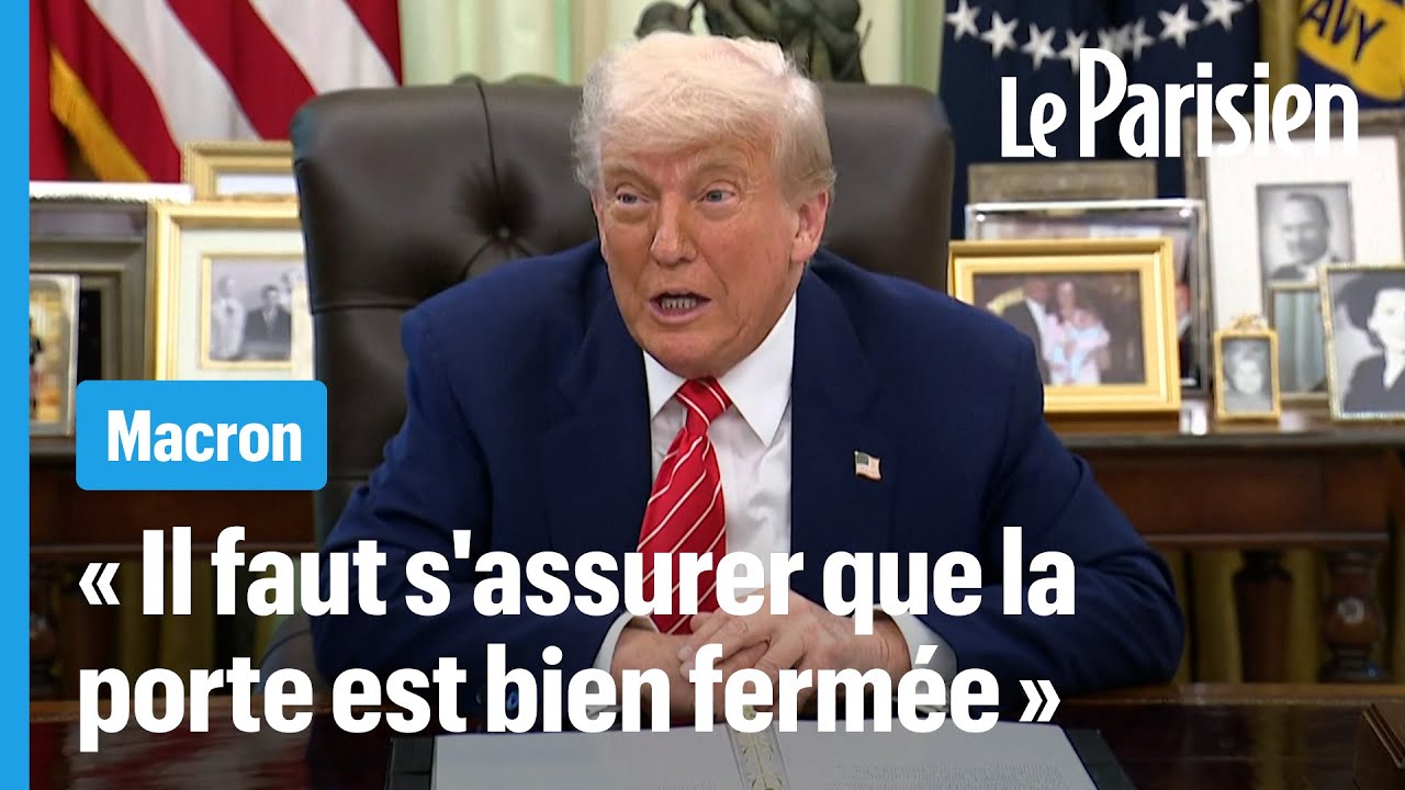 Trump interrogé sur la vidéo de la "gifle" de Brigitte Macron sur le président de la République