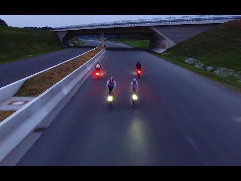 Turn your bike into a smart, illuminated bike by exchanging the brake pads: No friction, no batteries, no cables - just endless energy. Launch on Kickstarter Dec. 28th: https://www.kickstarter.com