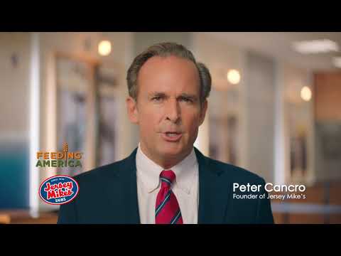 Jersey Mike's Founder and CEO Peter Cancro invites you and your family to help Feeding America this weekend and make a difference in someone's life.