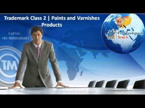 Trademark Class 2 | Paints and Varnishes Products
