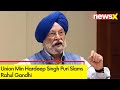 Union Min Hardeep Singh Puri Slams Rahul Gandhi | Parliament Security Breach | NewsX