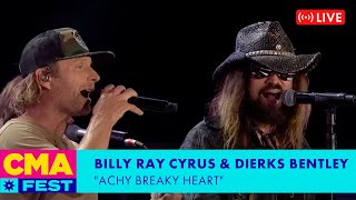 Billy Ray Cyrus & Dierks Bentley - "Achy Breaky Heart" | CMA Fest 2022