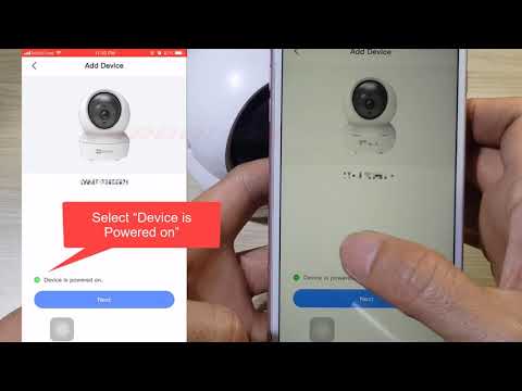 How to connect EZVIZ camera to wifi