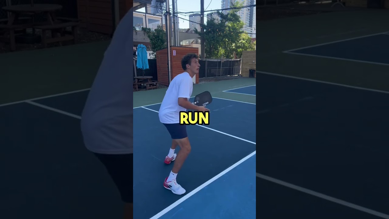 How to expect the lob in pickleball!