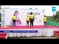 5K Run Program at Madhapur Durgam Cheruvu | Doctors Day @SakshiTV  - 01:25 min - News - Video