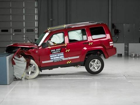 Video Crash Test Jeep Liberty depuis 2007