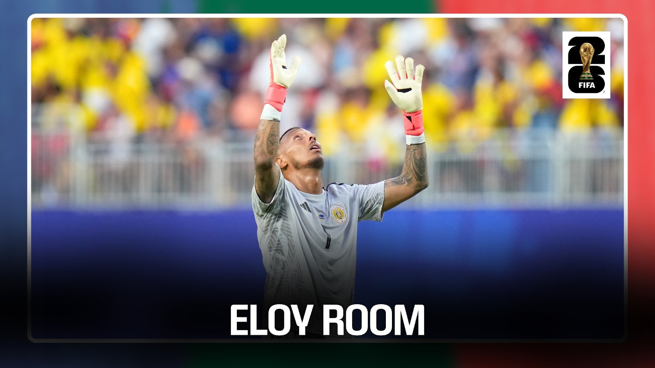 15 arrêts pour Eloy Room contre l'Équateur à la Coupe du Monde de la FIFA 2026™ | JOUR 10