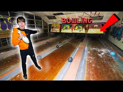 ALMOST CAUGHT AT ABANDONED BOWLING ALLEY!