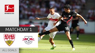 Draw in Stuttgart | VfB Stuttgart — RB Leipzig 1-1 | All Goals | Matchday 1 – Bundesliga 2022/23